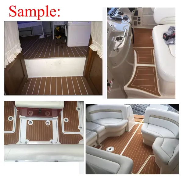 2400 x 900 x 6 mm, Eva - Rivestimento per pavimento in schiuma, per barche, yacht marine