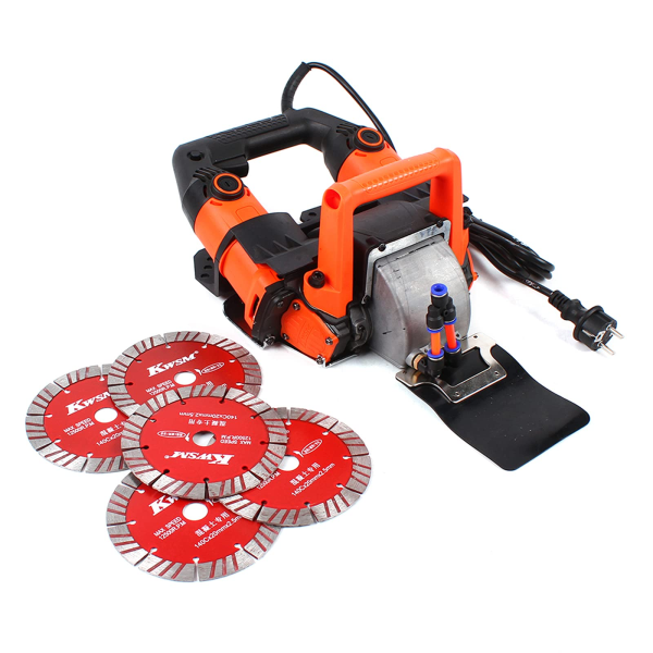 Scanalatore per pareti 5200W Fresa per scanalature Fresa per scanalature Tagliamuri elettrica 10500 giri/min Scanalatore per pareti 5200W Fresa per scanalature Fresa per scanalature Tagliamuri elettrica 10500 giri/min