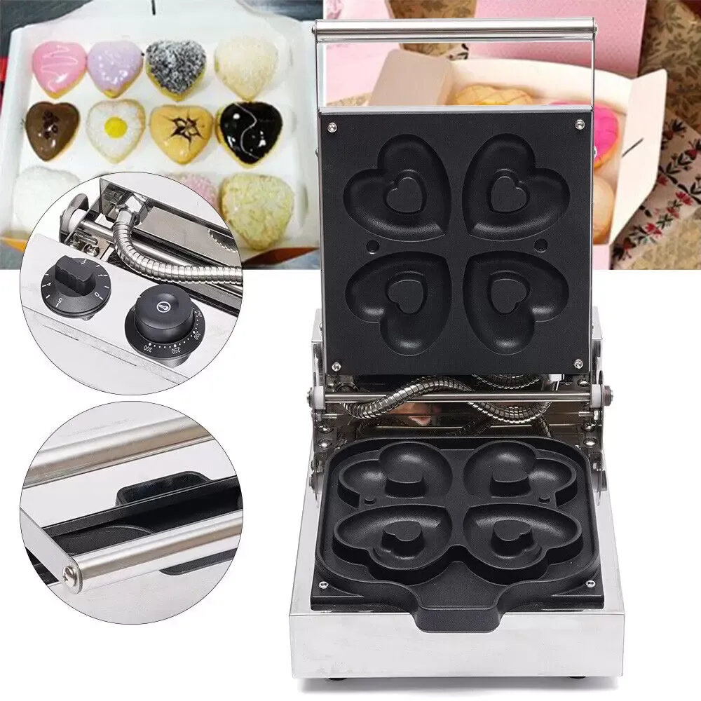 Mini Donut Maker Donut Waffle Iron Donut Baking Pan Maker