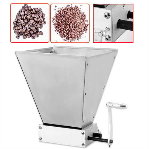 Mulino per Cereali a Manovella per Uso Domestico Mulino per Malto Regolabile