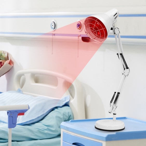 Lampada per fisioterapia a infrarossi, lampada riscaldante a infrarossi