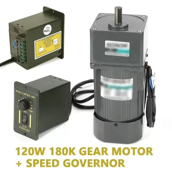 Motore Per Macchina Da Cucire Industriale 600W - Servomotore Silenzioso Brushless, Regolazione Velocità 500-4500 RPM, Con Controller E Display, Spina EU - copertina