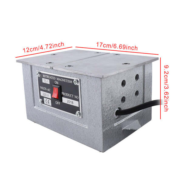 Smagnetizzatore magnetizzatore smagnetizzatore piastra smagnetizzatore 150x110MM
