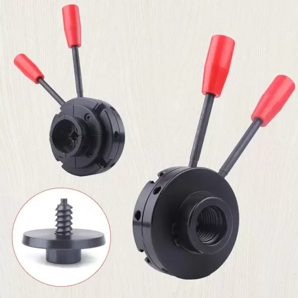 Mandrino a 4 griffe autocentrante M33 x3.5mm per tornio