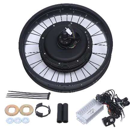 Kit Conversione E-bike 48V/52V 2000W: Motore Ruota Posteriore 20-29" Per MTB E City Bike