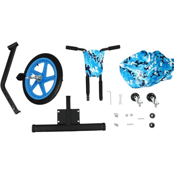 Drift Scooter 16" Drift Trike Bike 360 gradi Drift Kart Classic veicolo per bambini Drifter triciciclo, blu