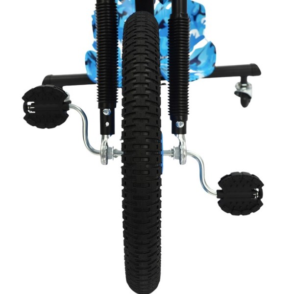 Drift Scooter 16" Drift Trike Bike 360 gradi Drift Kart Classic veicolo per bambini Drifter triciciclo, blu